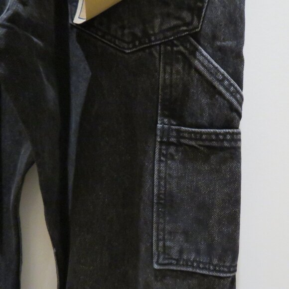 LEVI'S Premium Red Tab™ Men's Overalls in Darkly Wash Black Utility Workwear NWT - Picture 14 of 16